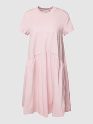 Sweatkleid mit Volantsaum von Marc O'Polo Denim Rosa - 34