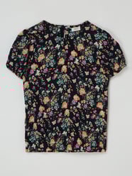 Blusenshirt aus Viskose von s.Oliver RED LABEL Blau / Türkis - 5