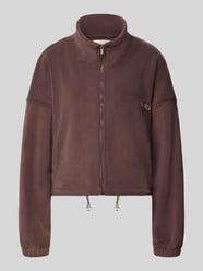 Cropped Fleecejacke mit Label-Detail von ANOTHER COTTON LAB - 14