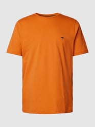 T-Shirt mit Rundhalsausschnitt von Fynch-Hatton Orange - 20