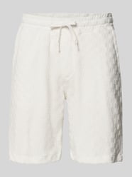 regular fit shorts met labelpatch van Lindbergh - 16