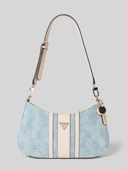 Torba na ramię z czystej bawełny model 'Noelle' od GUESS - 6