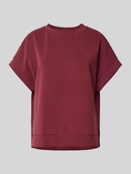 T-Shirt mit Kappärmeln von Rich & Royal Bordeaux - 37