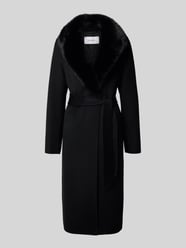 Jas met tailleriem van comma - 33