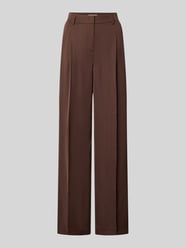 Wide Leg Bundfaltenhose mit Gesäßtaschen von Christian Berg Cocktail - 11