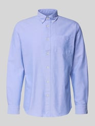 Koszula casualowa o kroju regular fit z mieszanki bawełny model ‘REGRICK’ od Selected - 6