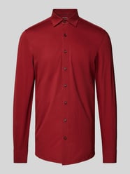 Slim Fit Business-Hemd mit Kentkragen Modell 'New York' von OLYMP Level Five Rot - 14