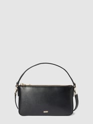 Handtasche mit Label-Applikation Modell 'Bryant' von DKNY Grau / Schwarz - 29