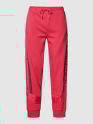 Sweatpants mit Eingrifftaschen Modell 'Hadikon' von BOSS Green Pink - 47