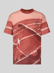 T-shirt z naszywką z logo od Lacoste - 6