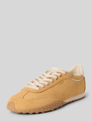 Sneakers van echt leer met logodetail model 'Bridge' van HOFF - 11