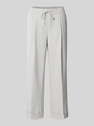 Stoffen broek met persplooi, model 'Melosa' van OPUS - 43