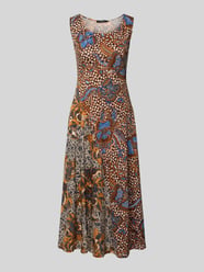 A-Linien Midikleid aus reiner Baumwolle Modell 'PAUSA' von Weekend Max Mara - 44