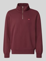 Regular Fit Pullover aus reiner Baumwolle von Levi's® Bordeaux - 16