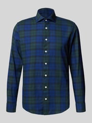 Koszula biznesowa o kroju slim fit z kołnierzykiem typu kent od SEIDENSTICKER - 24