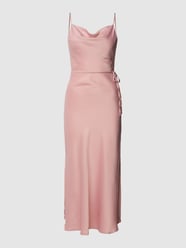 Maxikleid mit Seitenschlitzen Modell 'Thea' von YAS Rosa - 25