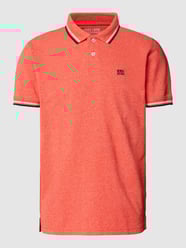 Poloshirt mit Seitenschlitzen von MCNEAL Rot - 14
