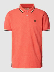 Poloshirt mit Seitenschlitzen von MCNEAL Rot - 37