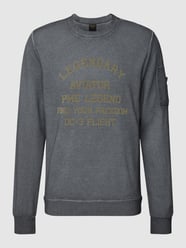 Sweatshirt mit Rundhalsausschnitt von PME Legend Grau - 30