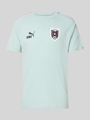 t-shirt z okrągłym dekoltem model 'ÖFB KING' od PUMA Performance - 4
