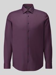 Slim Fit Businesshemd mit Kentkragen von Jake*s - 18