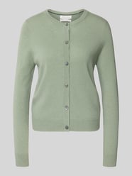 Gebreid jack van kasjmier met ronde hals van Christian Berg Woman - 41