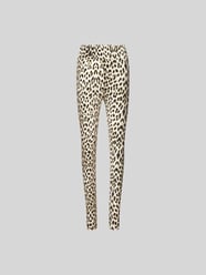 Skinny Fit Leggings mit Stretch-Anteil von OH APRIL Braun - 5