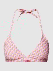 Bikinibroekje met vetersluitingen opzij van Esprit Roze - 47
