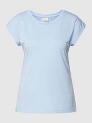 T-Shirt mit Rundhalsausschnitt Modell 'Lise Marie' von Kaffe Blau - 2