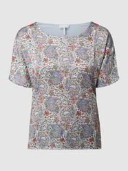 Shirt met contrasterende voorkant, model 'Ciphilles' van Cinque Blauw / turquoise - 41
