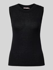 Stricktop aus Wolle mit Rundhalsausschnitt von Christian Berg Woman Selection - 8