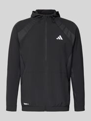 Bluza rozpinana Z dodatkiem streczu Model 'TECH' od adidas Training - 17