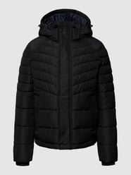Steppjacke mit Kapuze von s.Oliver RED LABEL Schwarz - 36