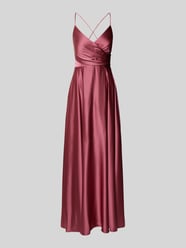 Abendkleid in Wickel-Optik von Jake*s Cocktail Pink - 12