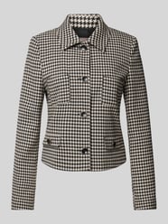 Blazer mit Umlegekragen von Christian Berg Woman Selection Schwarz - 17