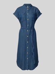 Sukienka jeansowa o kroju relaxed fit z lyocellu model ‘PEMA HANNOVER’ od Only - 5