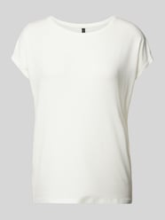 T-shirt z krótkimi rękawami model ‘AVA’ od Vero Moda Biały - 16