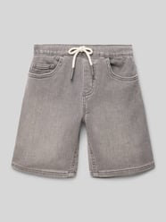 Regular Fit Jeansshorts mit Tunnelzug von Mango - 22