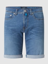Jeansshorts mit Stretch-Anteil  von Pierre Cardin Blau / Türkis - 31