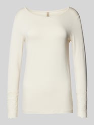 Longsleeve mit Rundhalsausschnitt Modell 'MARICA' von Soyaconcept Beige - 3