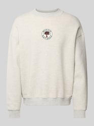 Sweatshirt met labelbadge, model 'SOURCE' van BLKVIS - 36