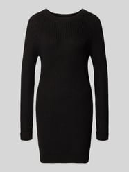 Gebreide jurk met ronde hals, model 'SIESTA' van NOISY MAY® - 1