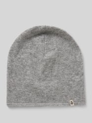 Kaschmirbeanie mit Label-Detail von Roeckl Grau - 2