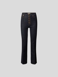 Mid Rise Jeans im Slim Fit von Tory Burch Blau / Türkis - 2