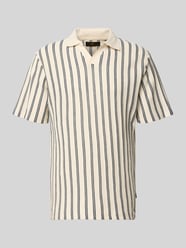 Regular Fit Poloshirt mit V-Ausschnitt Modell 'HARRY' von JACK & JONES Premium - 5