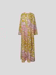 Maxikleid mit grafischem Allover-Muster von Emilio Pucci Braun - 2