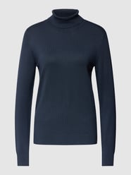 Strickpullover mit Rollkragen von Jake*s Casual Blau - 13