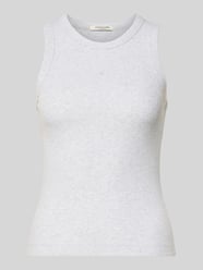 Tanktop in Ripp-Optik mit Rundhalsausschnitt von Scotch & Soda - 18