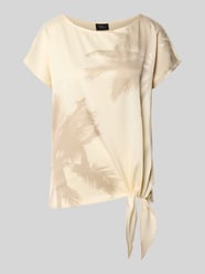 relaxed fit T-shirt met all-over motief van s.Oliver BLACK LABEL - 21