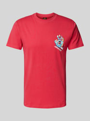 T-Shirt mit Label-Print von SANTA CRUZ Rot - 5